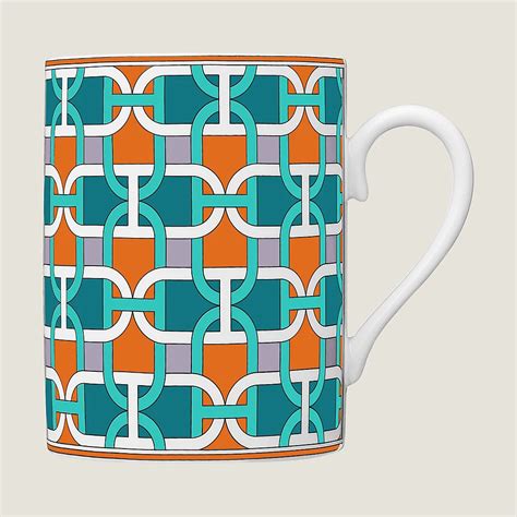 hermes tie set mug